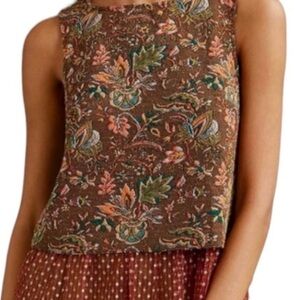 New EVA FRANCO Anthropologie sleeveless top size xl